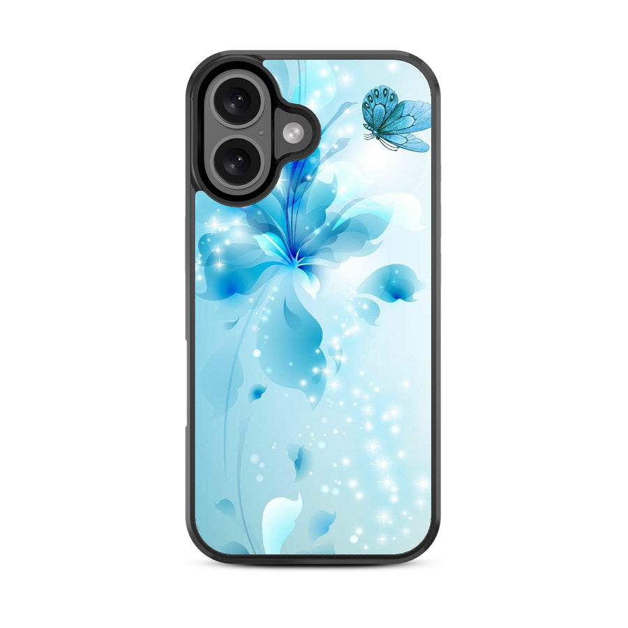 MyBat Design Lab Series Case for Apple iPhone 16 Plus - Butterfly & Flowers - MIP16MCSLESM020-3.jpg