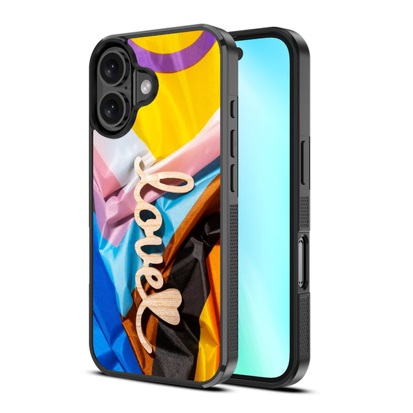MyBat Design Lab Series Case for Apple iPhone 16 Plus - Love is Love - MIP16MCSLESM037-2.jpg