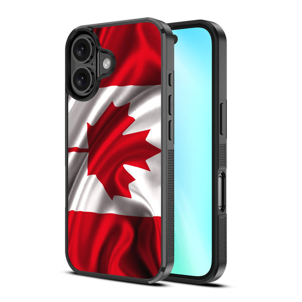 MyBat Design Lab Series Case for Apple iPhone 16 Plus - Canadian Flag - MIP16MCSLESM044-2.jpg