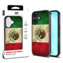 MyBat Design Lab Series Case for Apple iPhone 16 Plus - Mexican Flag