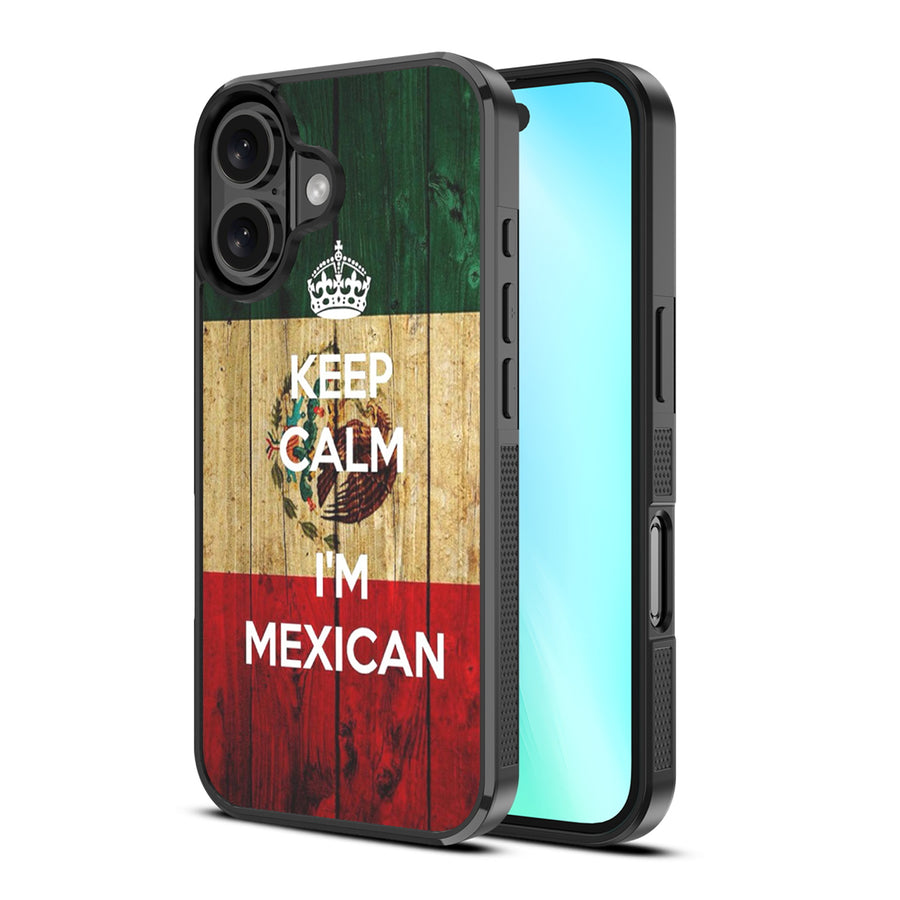 MyBat Design Lab Series Case for Apple iPhone 16 Plus - Keep Calm, I'm Mexican - MIP16MCSLESM051-2.jpg