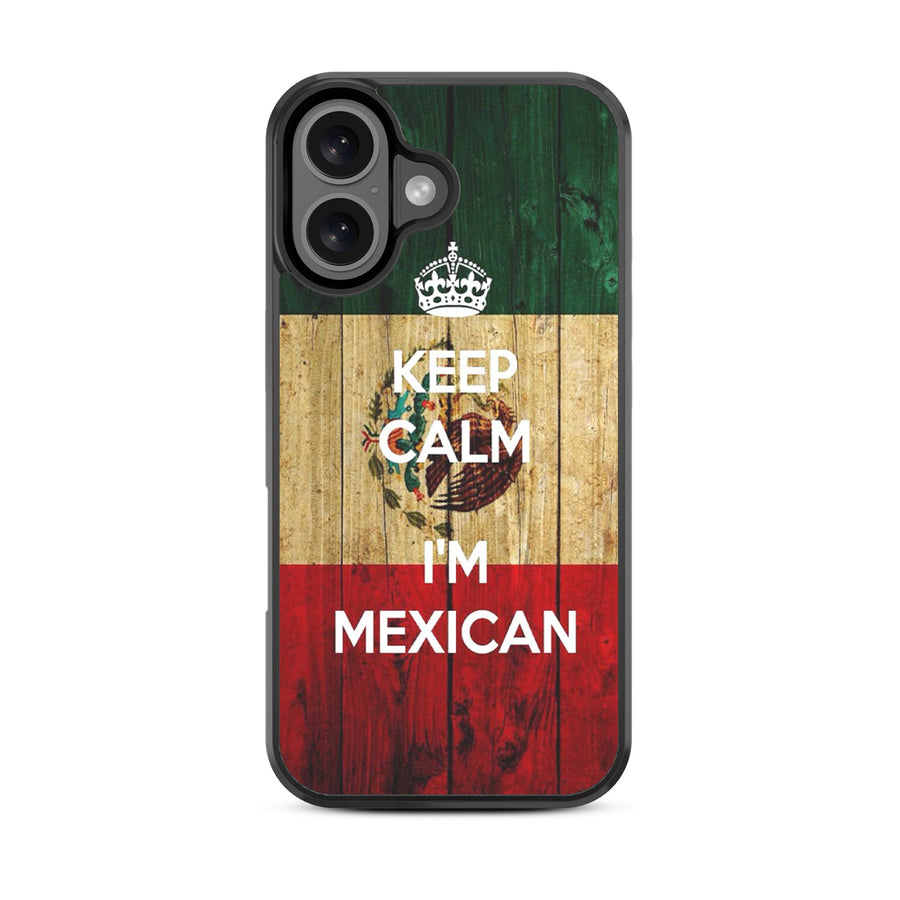 MyBat Design Lab Series Case for Apple iPhone 16 Plus - Keep Calm, I'm Mexican - MIP16MCSLESM051-3.jpg