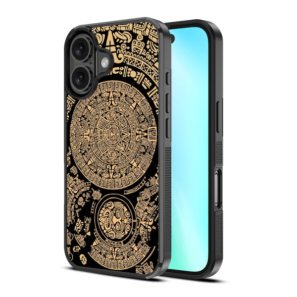MyBat Design Lab Series Case for Apple iPhone 16 Plus - Mayan Calendar - MIP16MCSLESM052-2.jpg