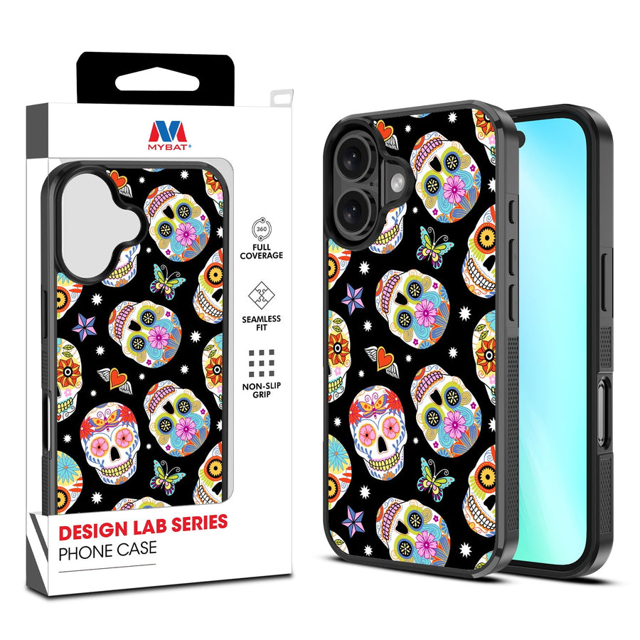 MyBat Design Lab Series Case for Apple iPhone 16 Plus - Day of the Dead