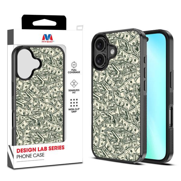 MyBat Design Lab Series Case for Apple iPhone 16 Plus - Money Stack - MIP16MCSLESM082-1.jpg