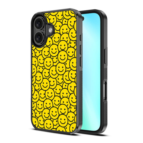 MyBat Design Lab Series Case for Apple iPhone 16 Plus - Smiley Faces - MIP16MCSLESM097-2.jpg