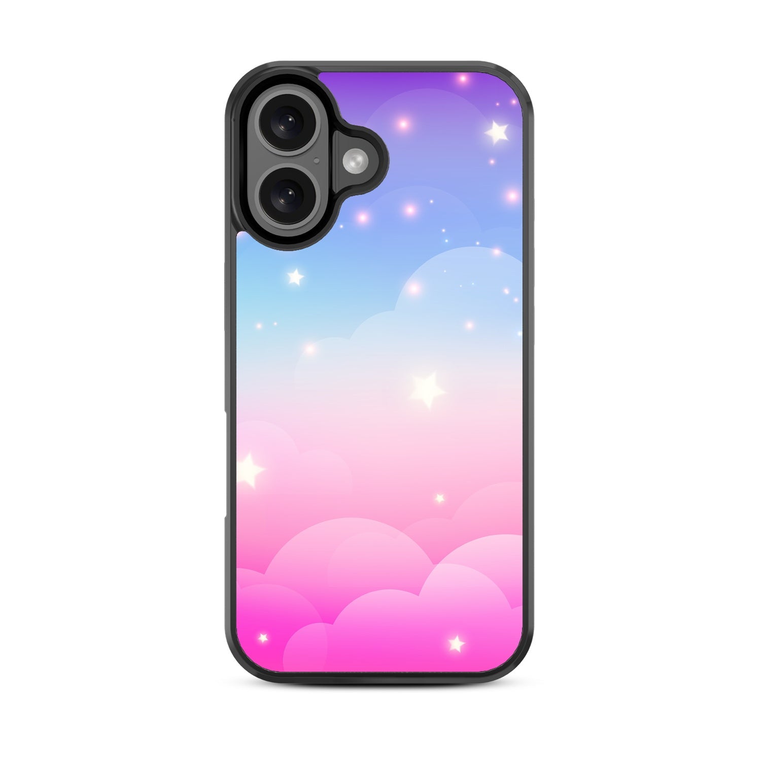 MyBat Design Lab Series Case for Apple iPhone 16 Plus - Clouds & Stars