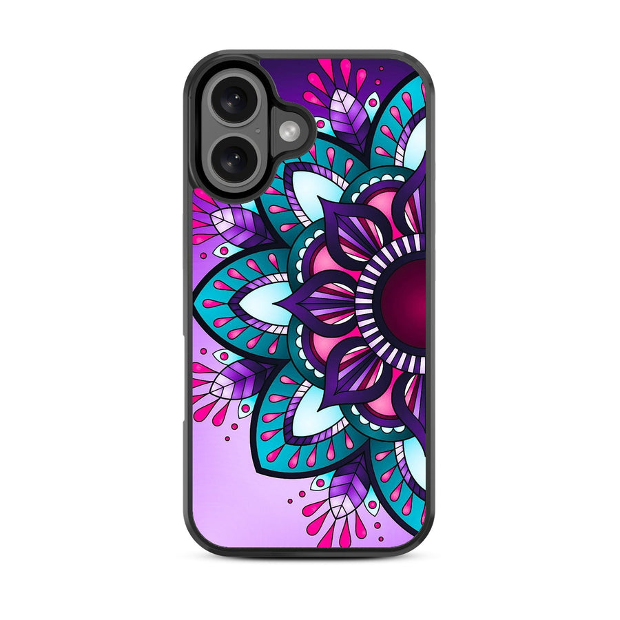 MyBat Design Lab Series Case for Apple iPhone 16 Plus - Flower Mandala