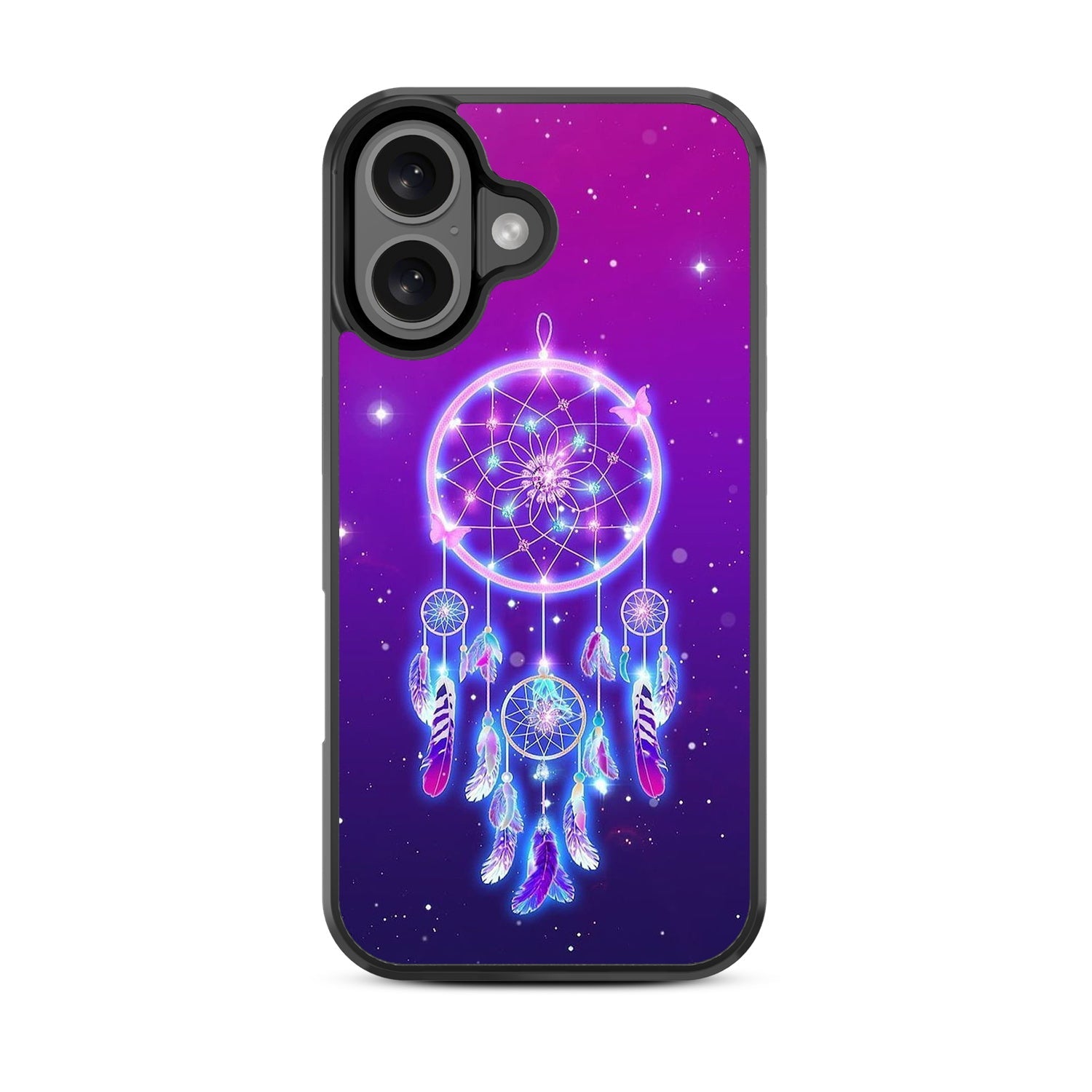 MyBat Design Lab Series Case for Apple iPhone 16 Plus - Neon Dreamcatcher