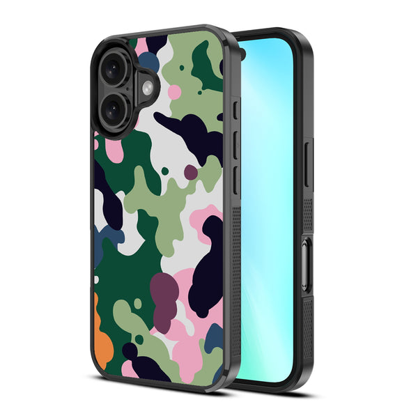 MyBat Design Lab Series Case for Apple iPhone 16 Plus - Multicolor Camouflage - MIP16MCSLESM121-2.jpg