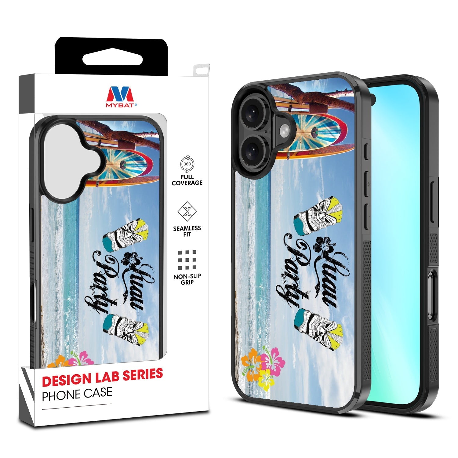 MyBat Design Lab Series Case for Apple iPhone 16 Plus - Luau