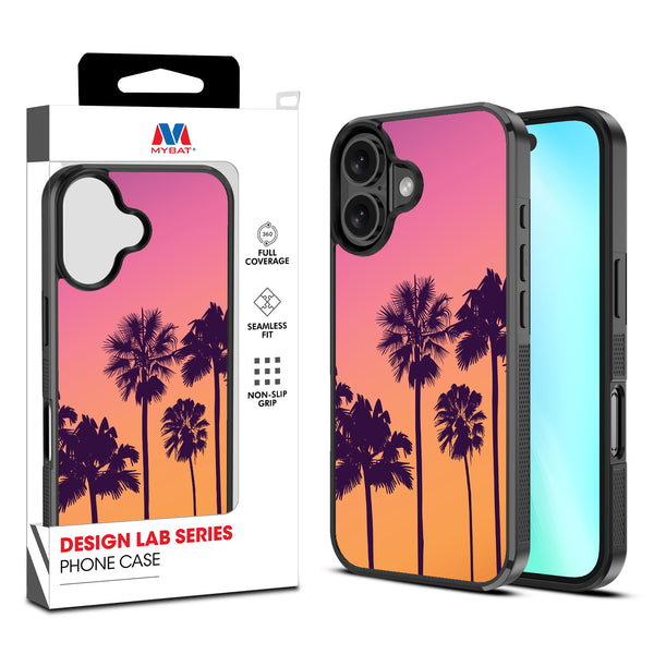 MyBat Design Lab Series Case for Apple iPhone 16 Plus - Palm Tree Sunset - MIP16MCSLESM136-1.jpg