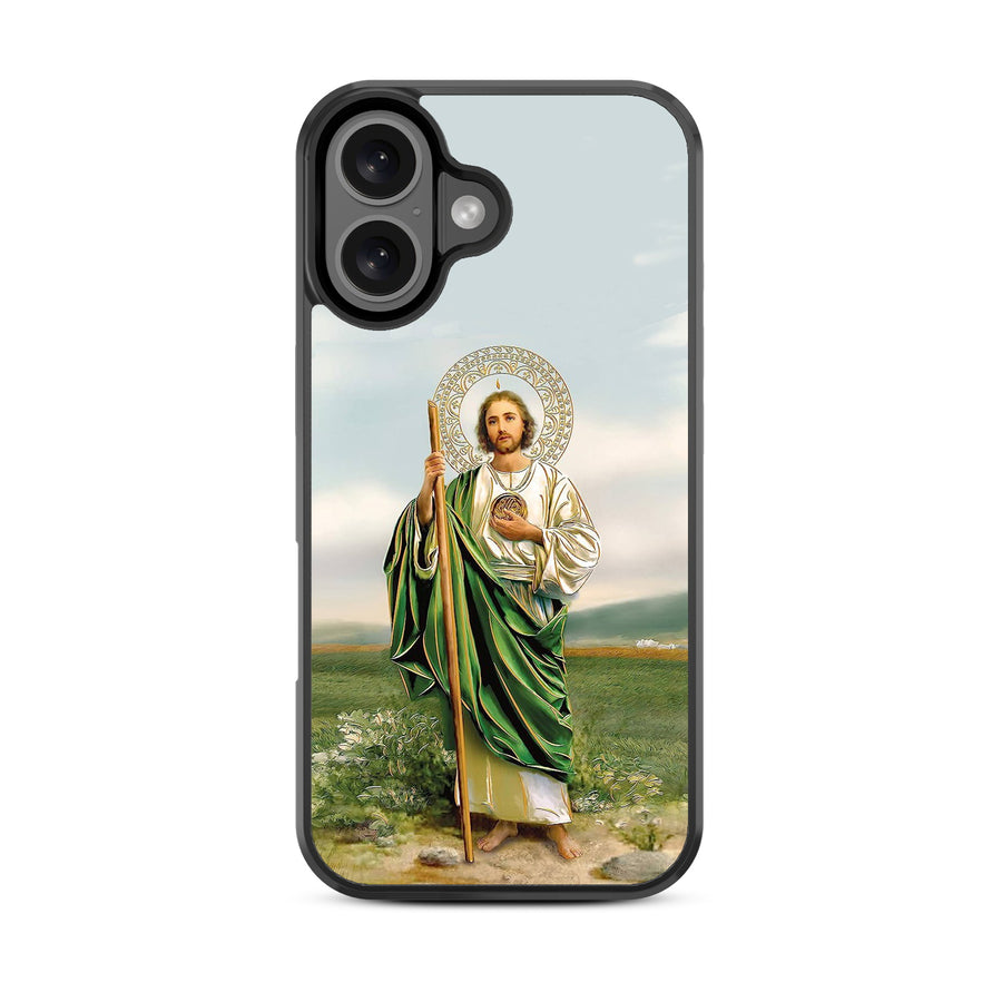 MyBat Design Lab Series Case for Apple iPhone 16 Plus - Saint Judas - MIP16MCSLESM138-3.jpg
