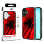 MyBat Design Lab Series Case for Apple iPhone 16 Plus - Albania Flag