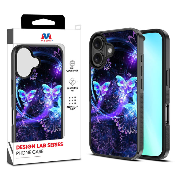 MyBat Design Lab Series Case for Apple iPhone 16 Plus - Butterfly Magic - MIP16MCSLESM164-1.jpg