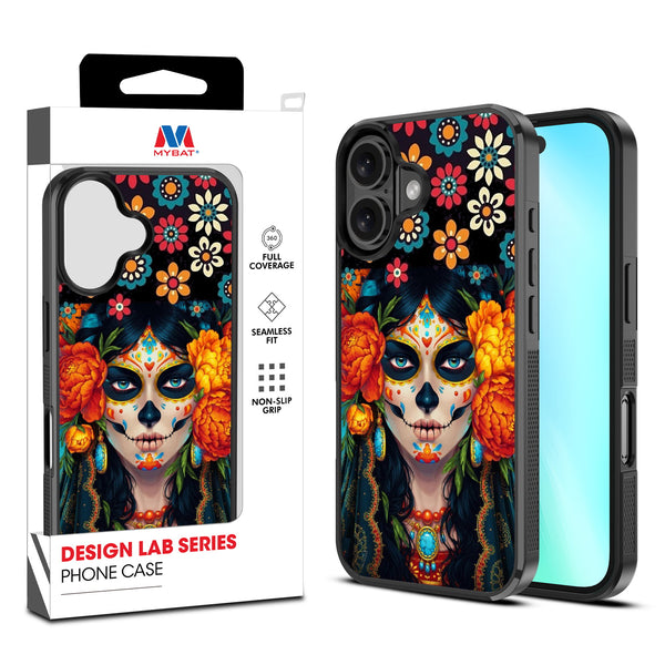 MyBat Design Lab Series Case for Apple iPhone 16 Plus - Dia De Los Muertos - MIP16MCSLESM167-1.jpg