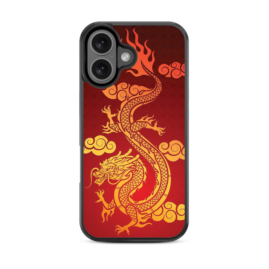 MyBat Design Lab Series Case for Apple iPhone 16 Plus - Golden Dragon - MIP16MCSLESM213-3.jpg