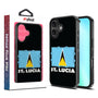 MyBat Design Lab Series Case for Apple iPhone 16 Plus - St. Lucia Flag - MIP16MCSLESM262-1.jpg