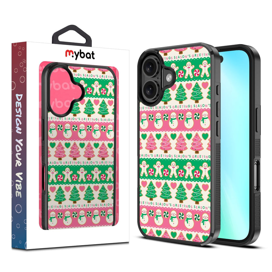 MyBat Design Lab Series Case for Apple iPhone 16 Plus - Season's Greeting