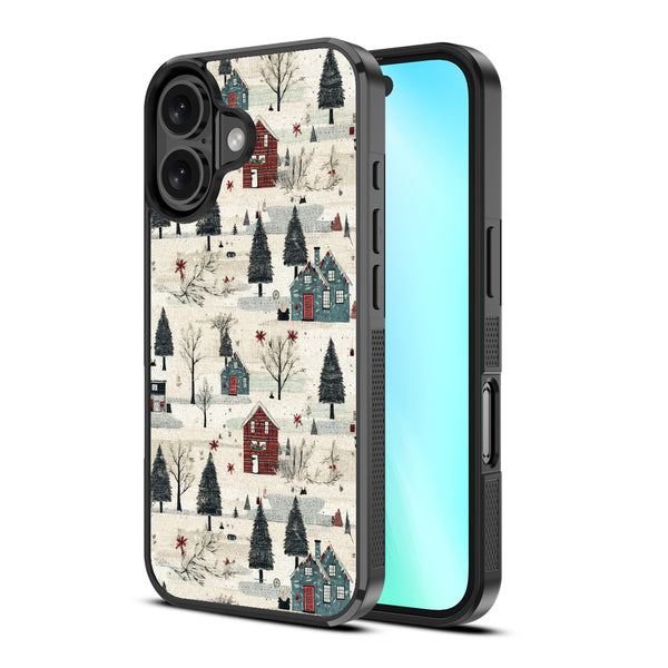 MyBat Design Lab Series Case for Apple iPhone 16 Plus - Charming Cottages - MIP16MCSLESM294-2.jpg