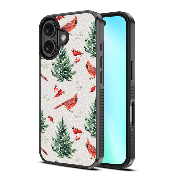 MyBat Design Lab Series Case for Apple iPhone 16 Plus - Winter Cardinals - MIP16MCSLESM298-2.jpg