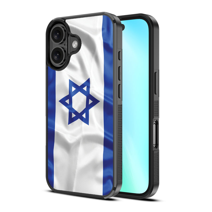 MyBat Design Lab Series Case for Apple iPhone 16 Plus - Israel Flag - MIP16MCSLESM308-2.jpg