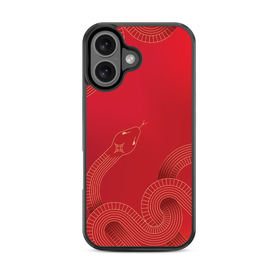 MyBat Design Lab Series Case for Apple iPhone 16 Plus - Slithering into a New Year - MIP16MCSLESM316-3.jpg