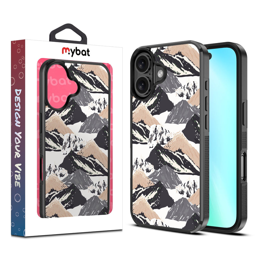 MyBat Design Lab Series Case for Apple iPhone 16 Plus - Rocky Peaks