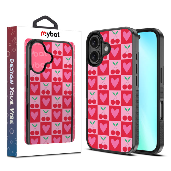 MyBat Design Lab Series Case for Apple iPhone 16 Plus - Cherry Hearts - MIP16MCSLESM334-1.jpg