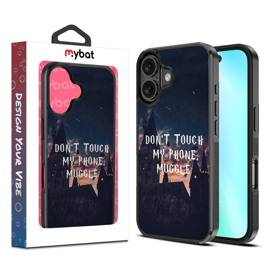 MyBat Design Lab Series Case for Apple iPhone 16 Plus - Don't Touch My Phone Muggle
