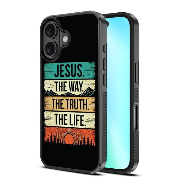 MyBat Design Lab Series Case for Apple iPhone 16 Plus - Jesus - MIP16MCSLESM351-2.jpg