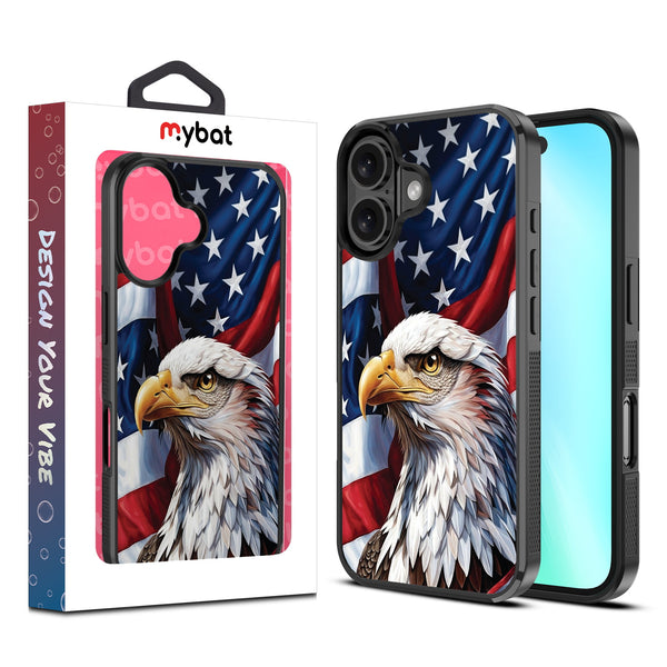 MyBat Design Lab Series Case for Apple iPhone 16 Plus - Proud American Eagle - MIP16MCSLESM362-1.jpg