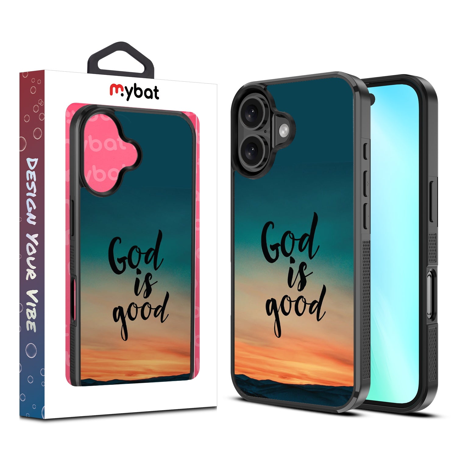 MyBat Design Lab Series Case for Apple iPhone 16 Plus - God is Good