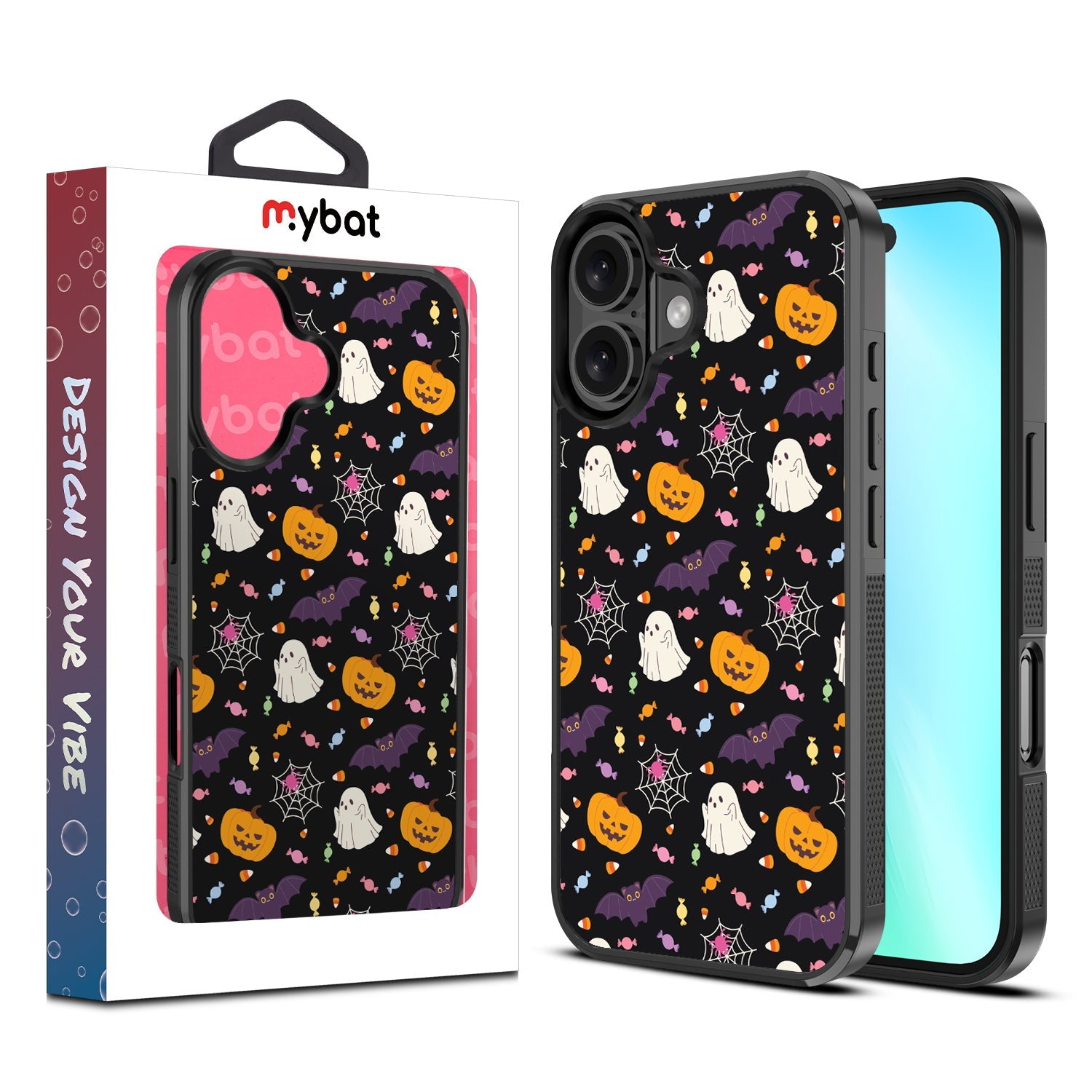 MyBat Design Lab Series Case for Apple iPhone 16 Plus - Halloween Treats