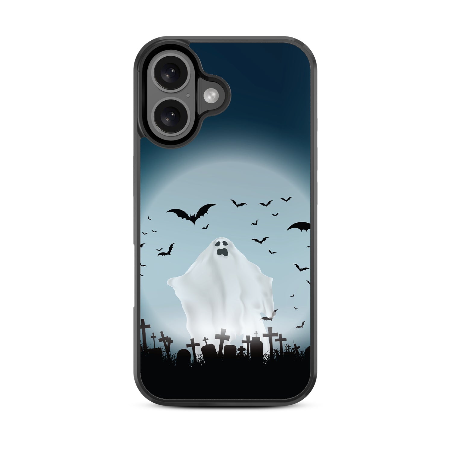 MyBat Design Lab Series Case for Apple iPhone 16 Plus - Graveyard Ghost