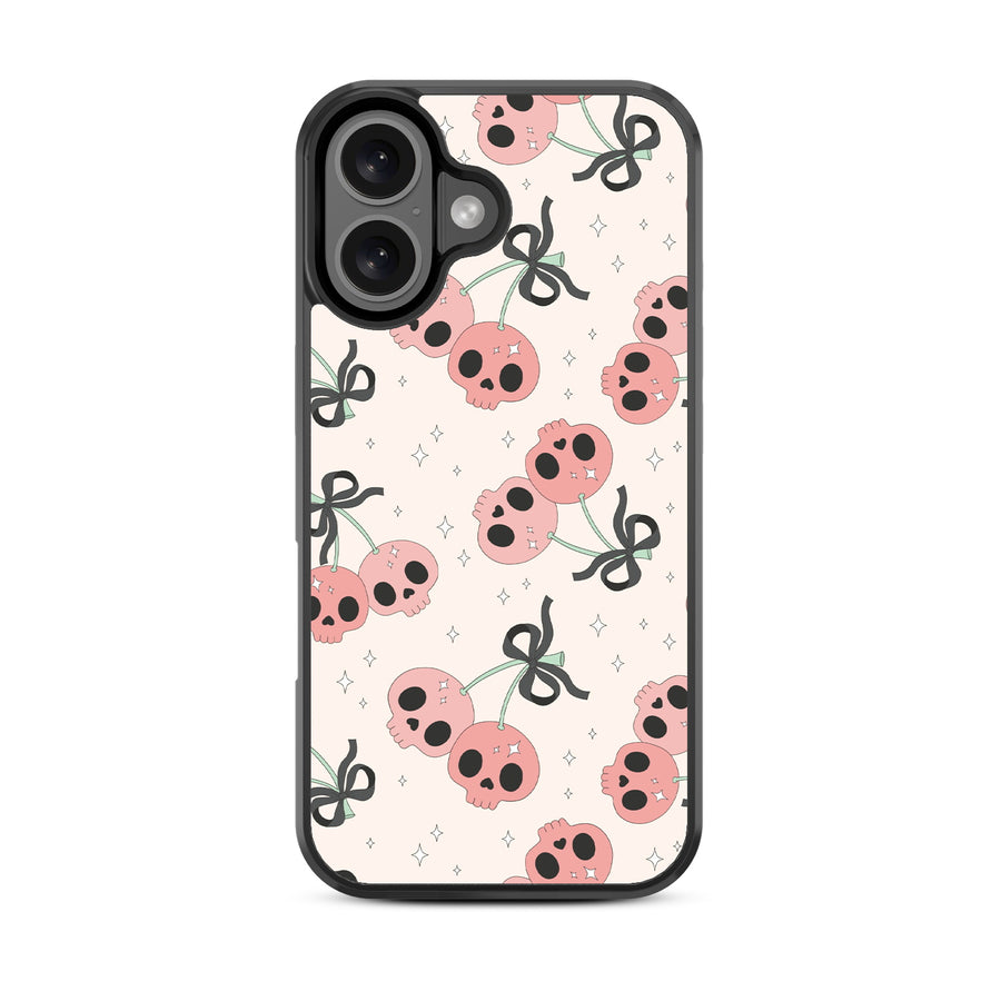 MyBat Design Lab Series Case for Apple iPhone 16 Plus - Cherry Skulls - MIP16MCSLESM408-3.jpg