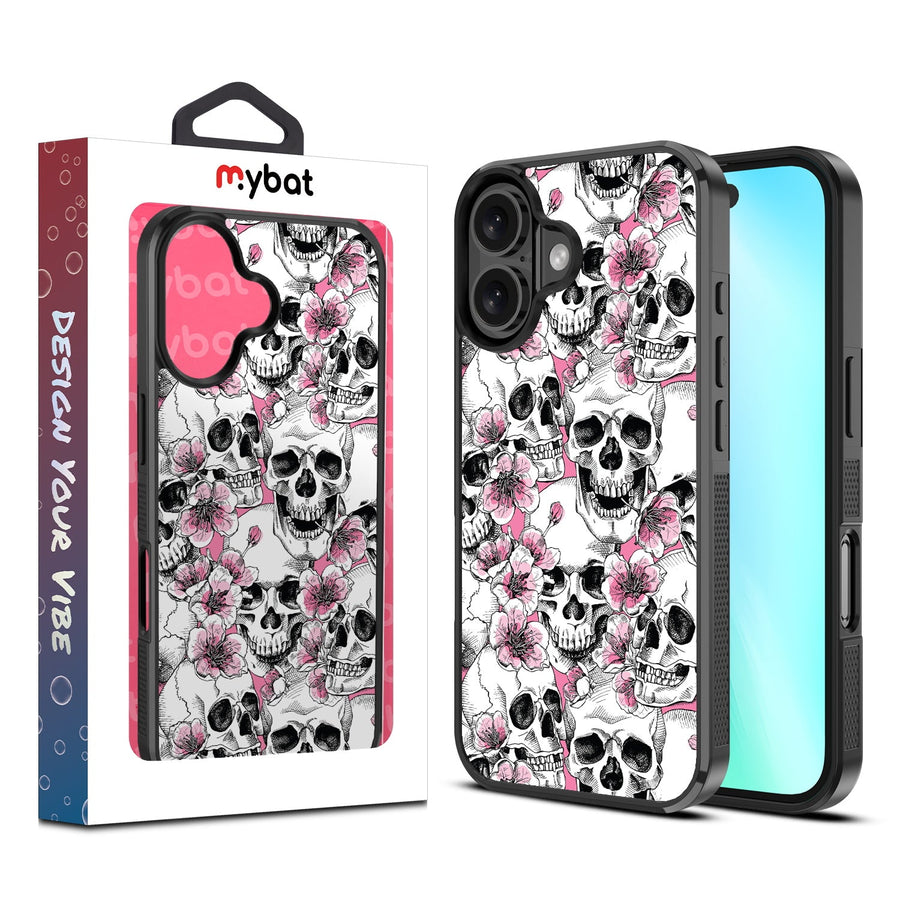 MyBat Design Lab Series Case for Apple iPhone 16 Plus - Death Blooms