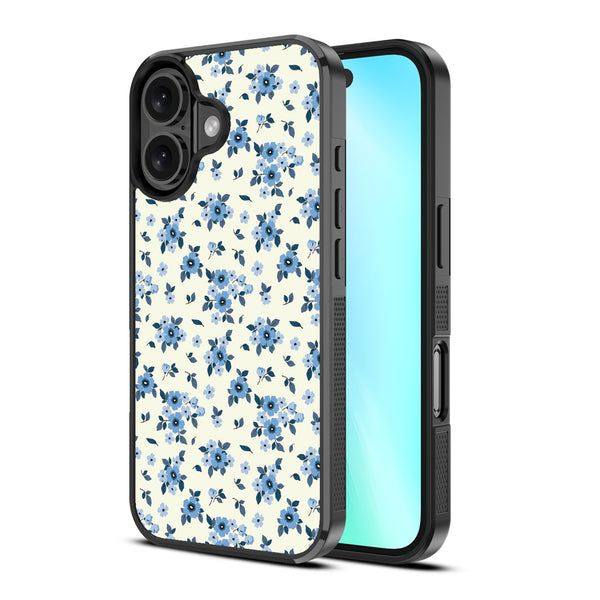MyBat Design Lab Series Case for Apple iPhone 16 Plus - Porcelain Petals - MIP16MCSLESM437-2.jpg