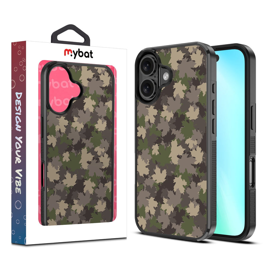 MyBat Design Lab Series Case for Apple iPhone 16 Plus - Leaf Camo