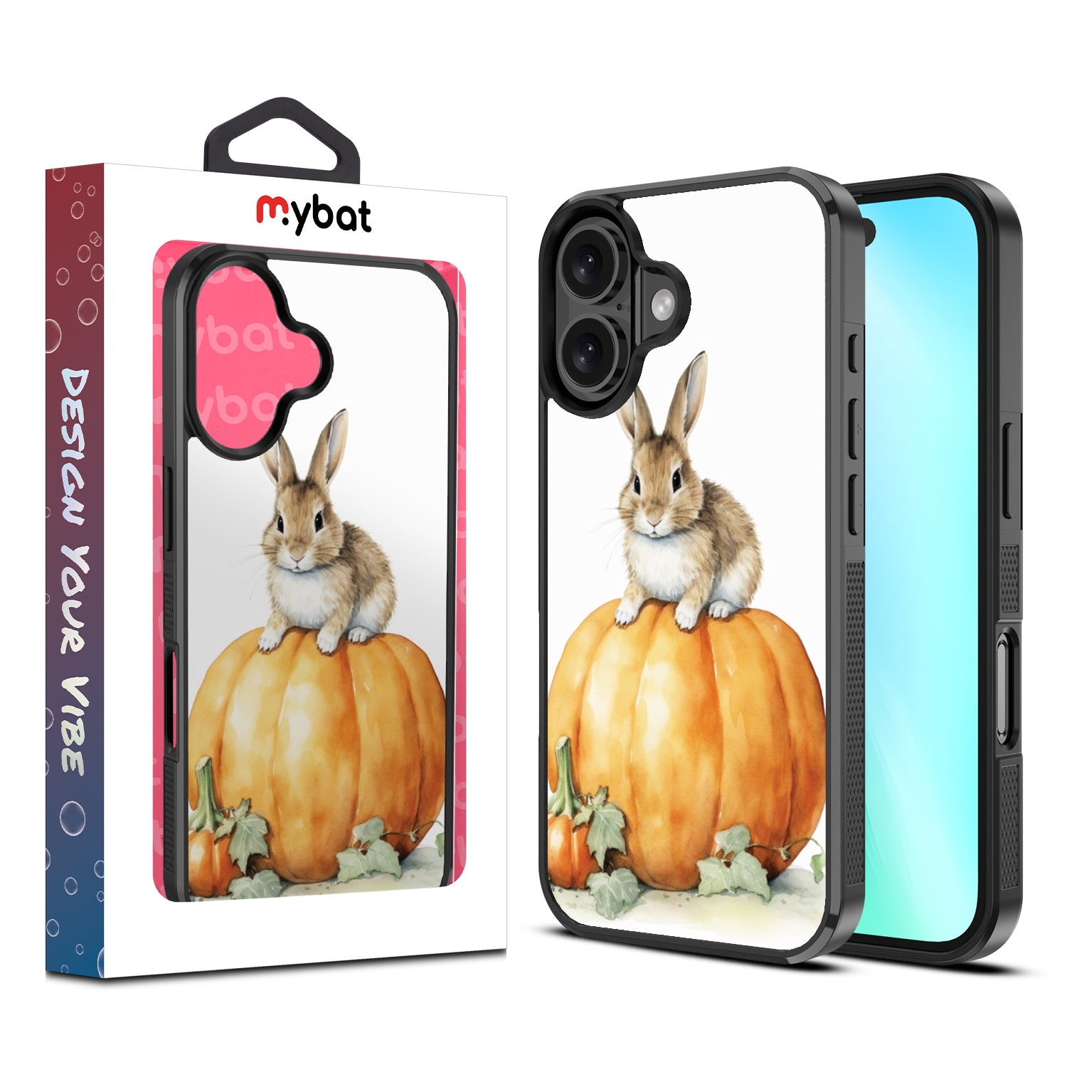 MyBat Design Lab Series Case for Apple iPhone 16 Plus - Harvest Hare