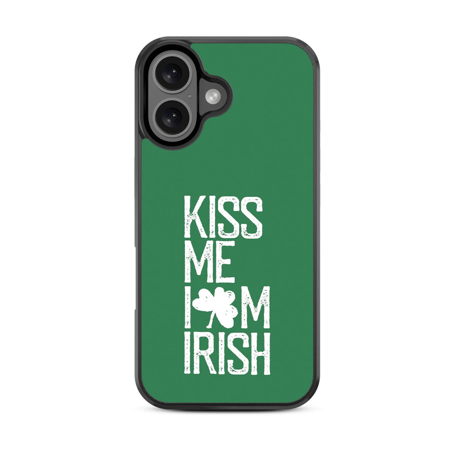 MyBat Design Lab Series Case for Apple iPhone 16 Plus - Kiss Me I'm Irish