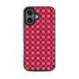 MyBat Design Lab Series Case for Apple iPhone 16 Plus - Raspberry Check