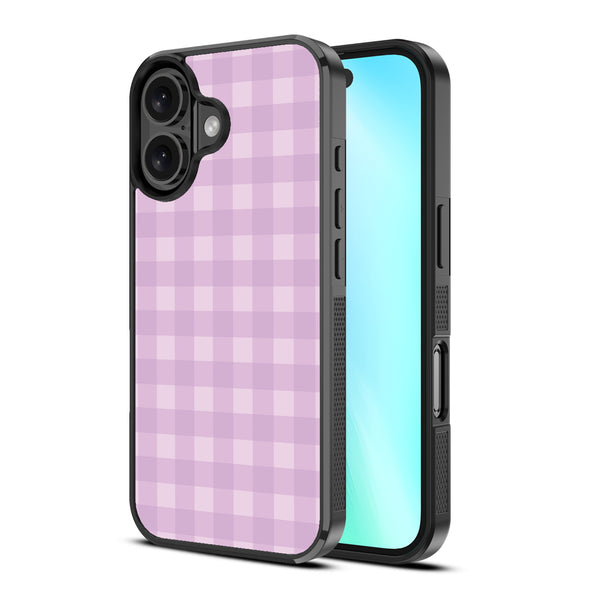 MyBat Design Lab Series Case for Apple iPhone 16 Plus - Purple Plaid - MIP16MCSLESM483-2.jpg