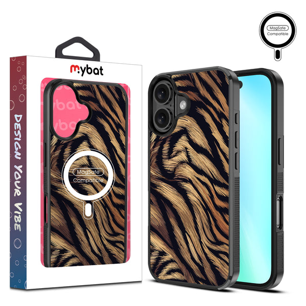 MyBat Design Lab Series MagSafe Case for Apple iPhone 16 Plus - Tiger Fur - MIP16MCSLESMSM006-1.jpg