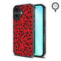 MyBat Design Lab Series MagSafe Case for Apple iPhone 16 Plus - Red Leopard Print - MIP16MCSLESMSM008-2.jpg