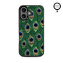 MyBat Design Lab Series MagSafe Case for Apple iPhone 16 Plus - Peacock Feathers
