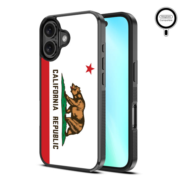MyBat Design Lab Series MagSafe Case for Apple iPhone 16 Plus - California State Flag - MIP16MCSLESMSM027-2.jpg