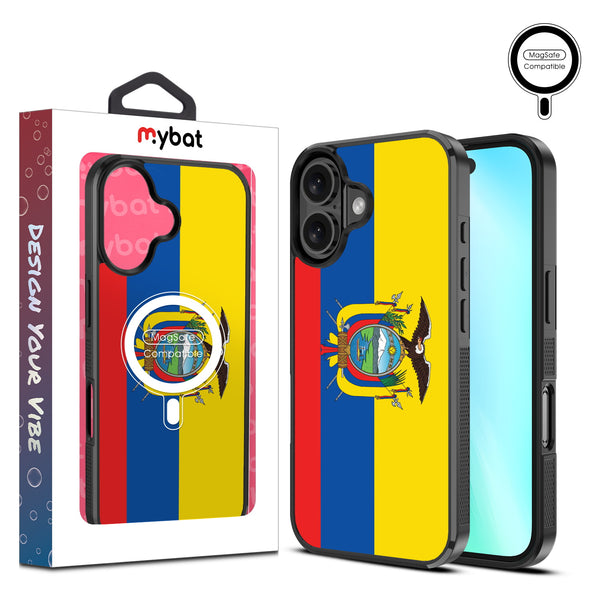 MyBat Design Lab Series MagSafe Case for Apple iPhone 16 Plus - Ecuadorean Flag - MIP16MCSLESMSM030-1.jpg