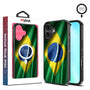 MyBat Design Lab Series MagSafe Case for Apple iPhone 16 Plus - Brazilian Flag