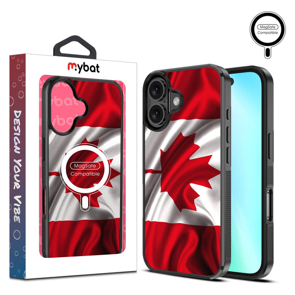 MyBat Design Lab Series MagSafe Case for Apple iPhone 16 Plus - Canadian Flag - MIP16MCSLESMSM044-1.jpg